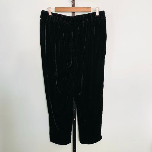 NWT J. Crew Easy Pull On Velvet Pants Size 10 - Picture 4 of 8
